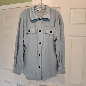 LA MIEL Soft Blue Utility Jacket